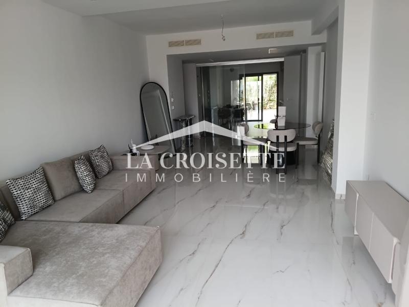 Appartement S+2 meublé avec piscine à Gammarth
